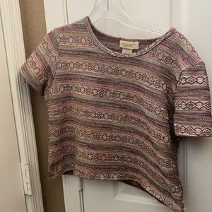 FINAL MARKDOWN Cropped apostrophe top petite large